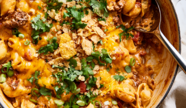 Taco Pasta Recipe-dutch oven