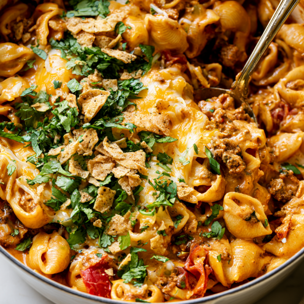 Taco Pasta Recipe-one pan