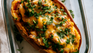 Twice Baked Stuffed Sweet Potatoes-meal prep