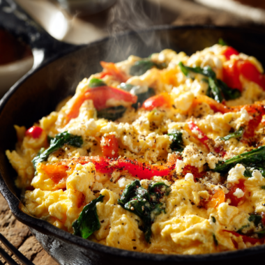 Veggie-Packed High-Protein Breakfast Scramble