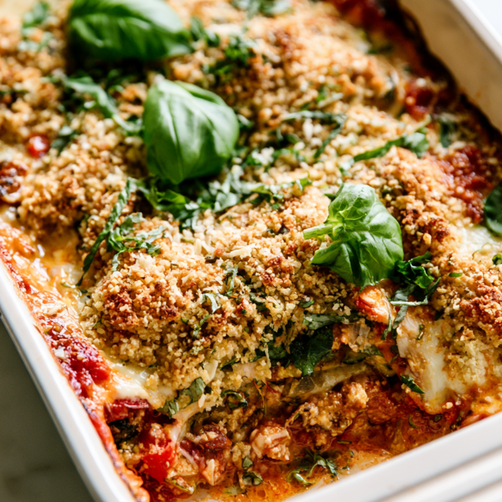 Zucchini Lasagna-Baked