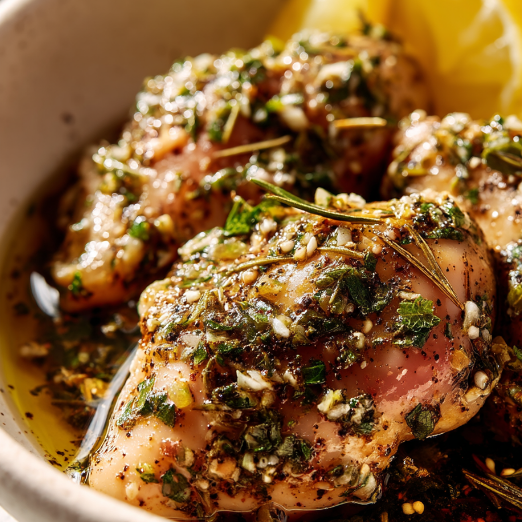 chicken sheet pan dinner-Marinade