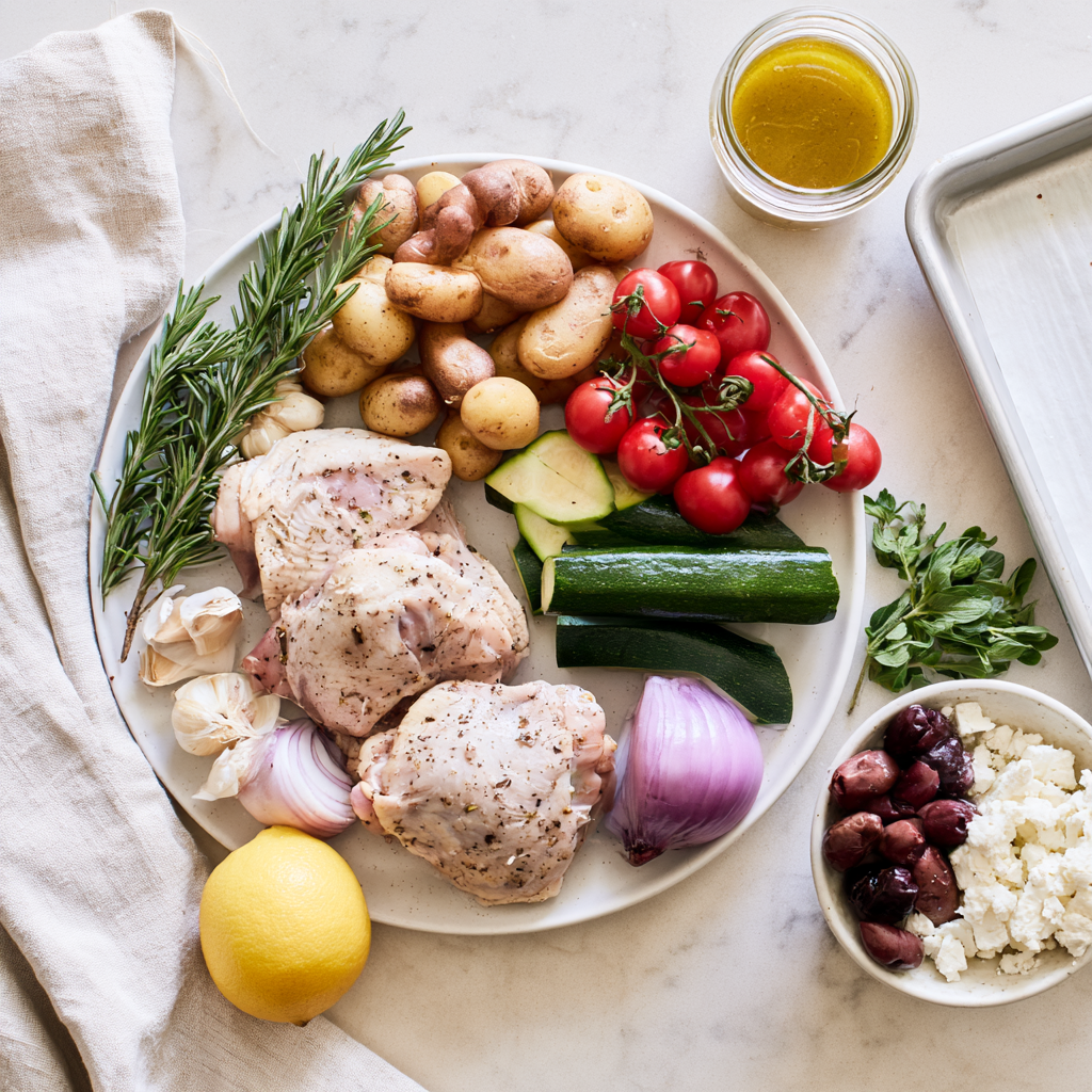 chicken sheet pan dinner-Ingredients