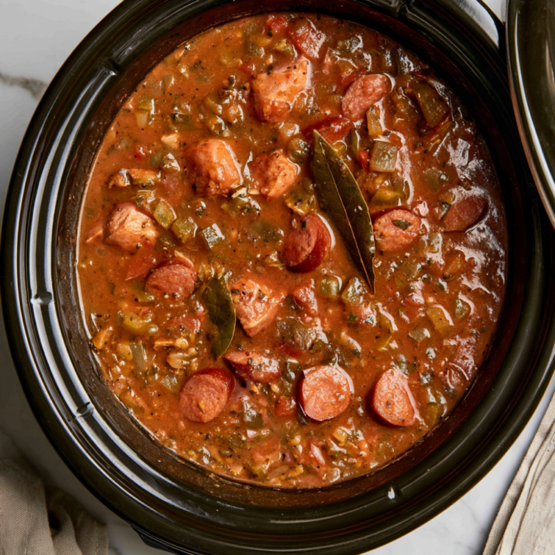 crockpot gumbo