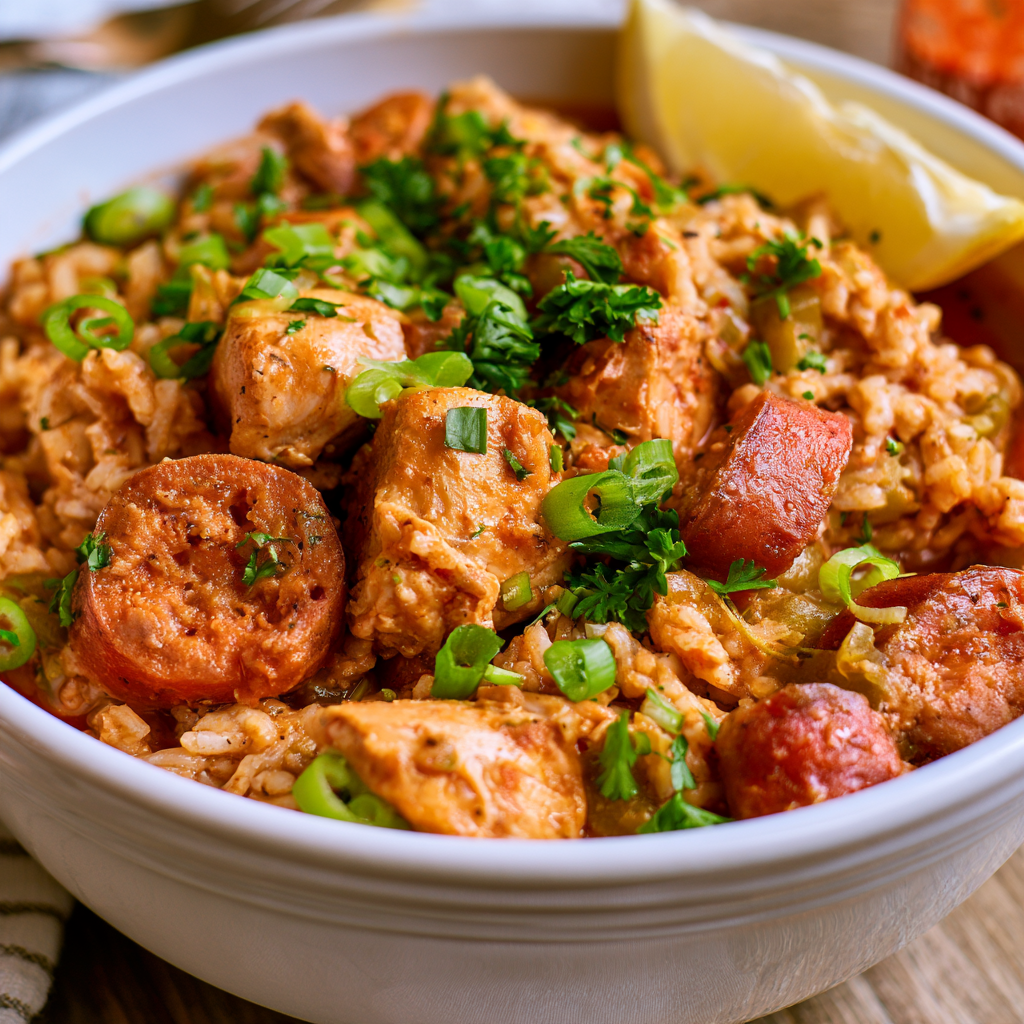 crockpot jambalaya-bowl
