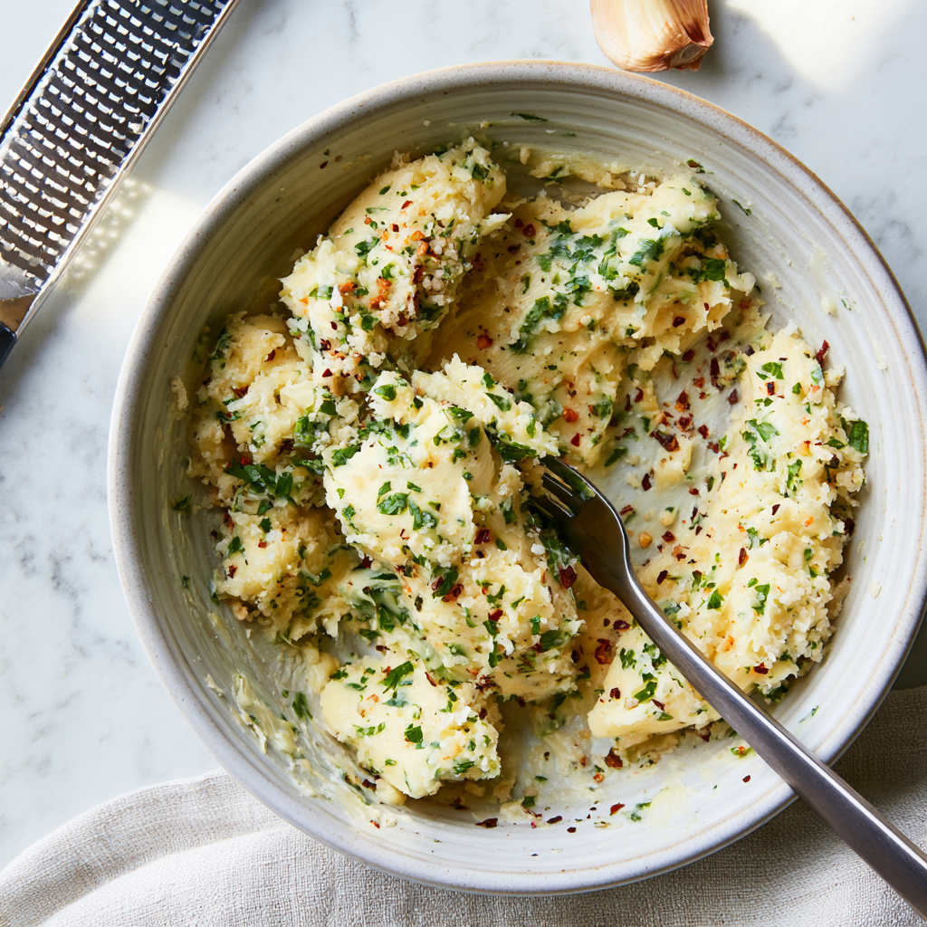 garlic parmesan chicken meatloaf-process