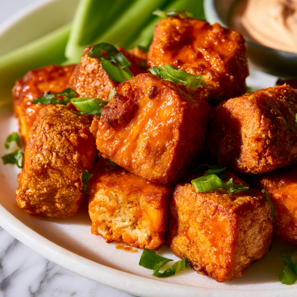 oven-baked Buffalo Tofu Recipe