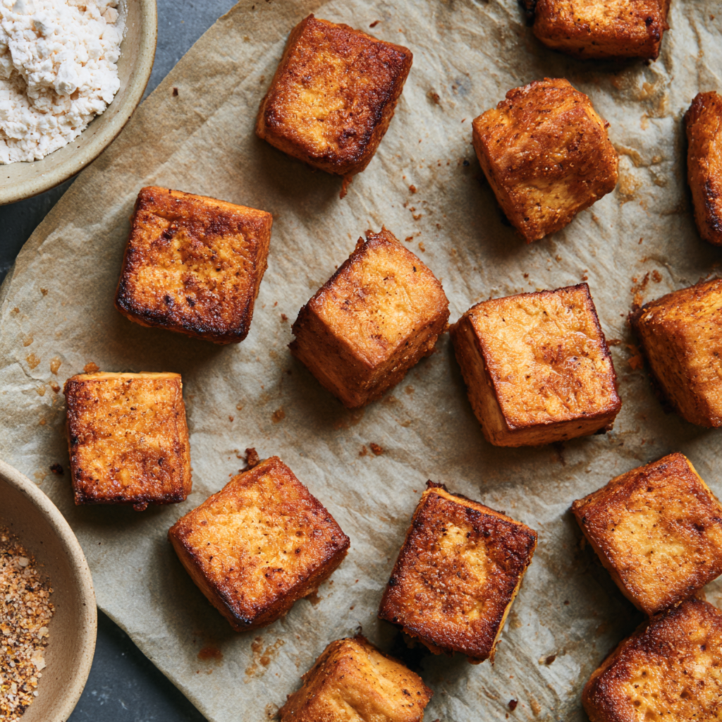 oven-baked tofu