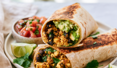 vegan breakfast burrito