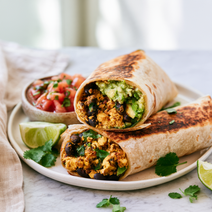 vegan breakfast burrito